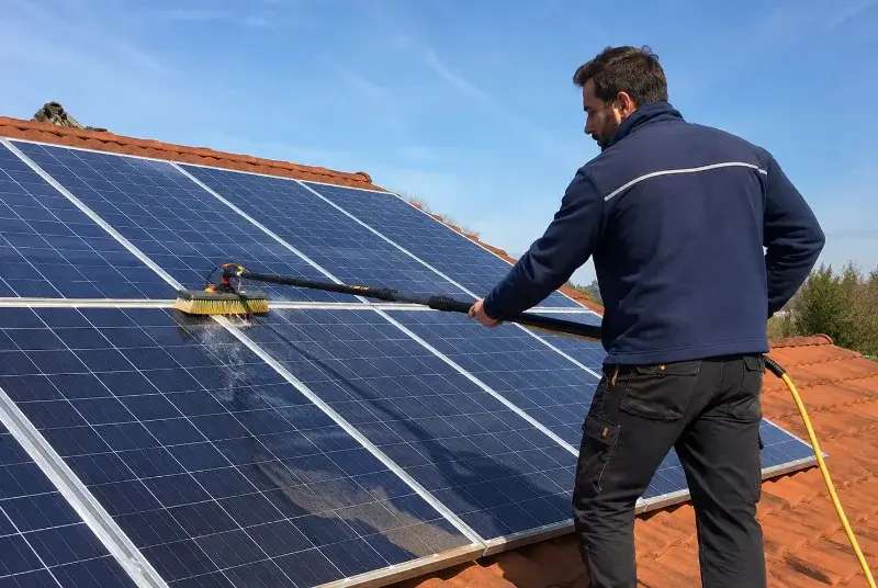 Nettoyage et entretien de panneaux solaires à Cavaillon